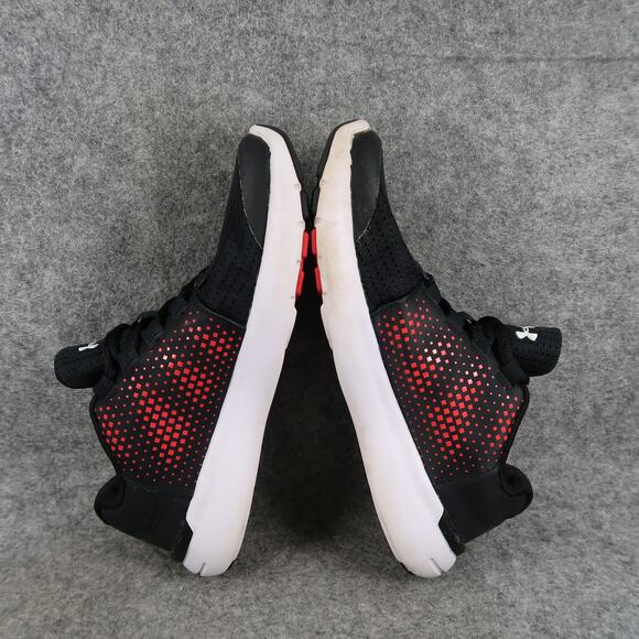 Under Armour Shoes Kids 2Y Athletic Trainers Micro G Running Sneaker Youth Black - Picture 8 of 11